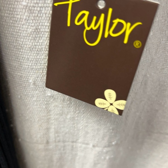 Taylor Women's/ NWT/Color Blocked /Ribbed Knit Dress/ L - Picture 5 of 12